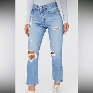 Levi’s wedgie straight jeans